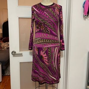 Emilio Pucci Vintage Jersey Dress